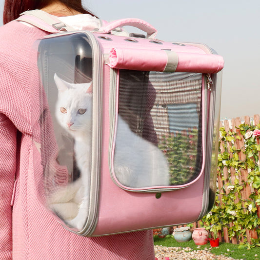 Breathable Outdoor Pet Backpack - Paw Toebeans