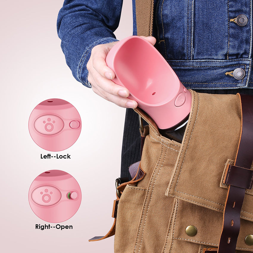 Outdoor Portable Pet Water Bottle - Paw Toebeans