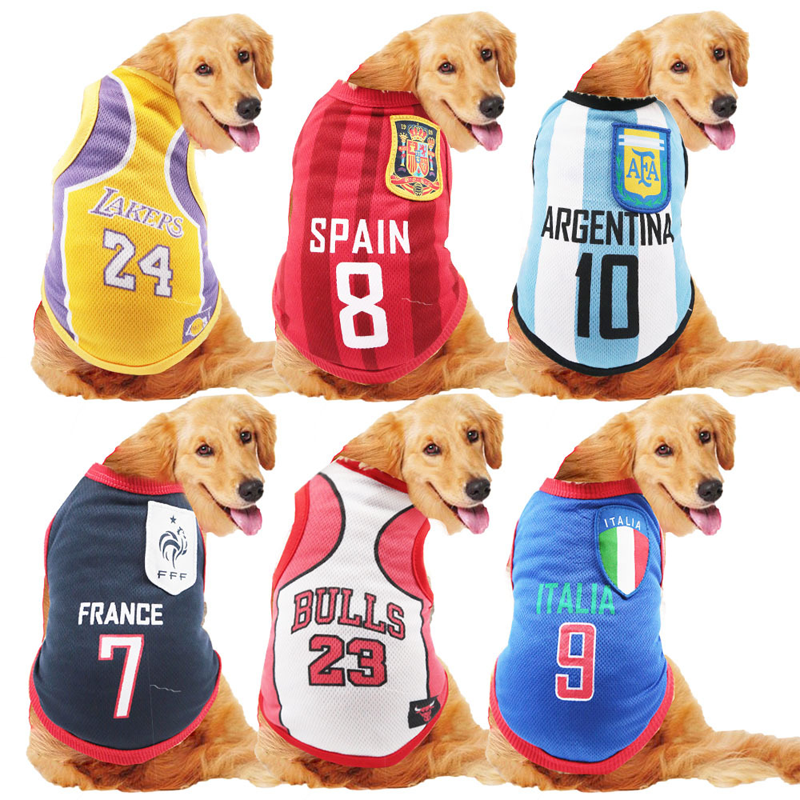 Pet Football Basketball Uniform - Paw Toebeans