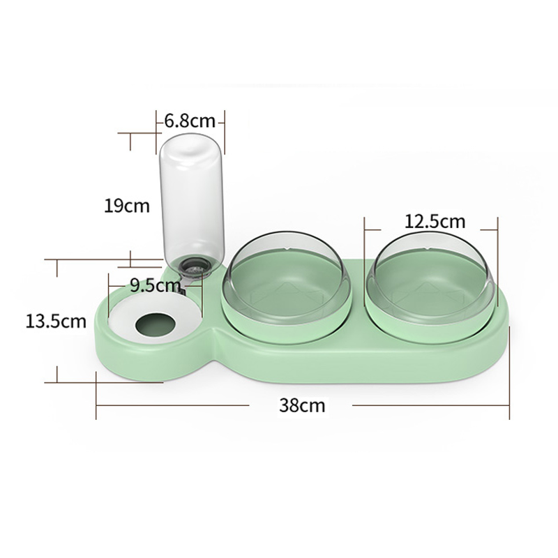 Automatic Double Feeder Bowl For Dog & Cat - Paw Toebeans