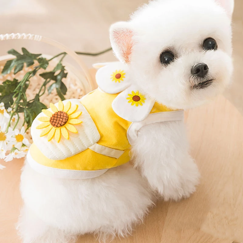 T-shirt Collar Satchel Pet Clothes - Paw Toebeans