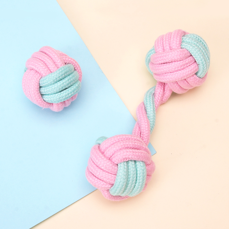 Mini Dog Interactive Cotton Rope - Paw Toebeans