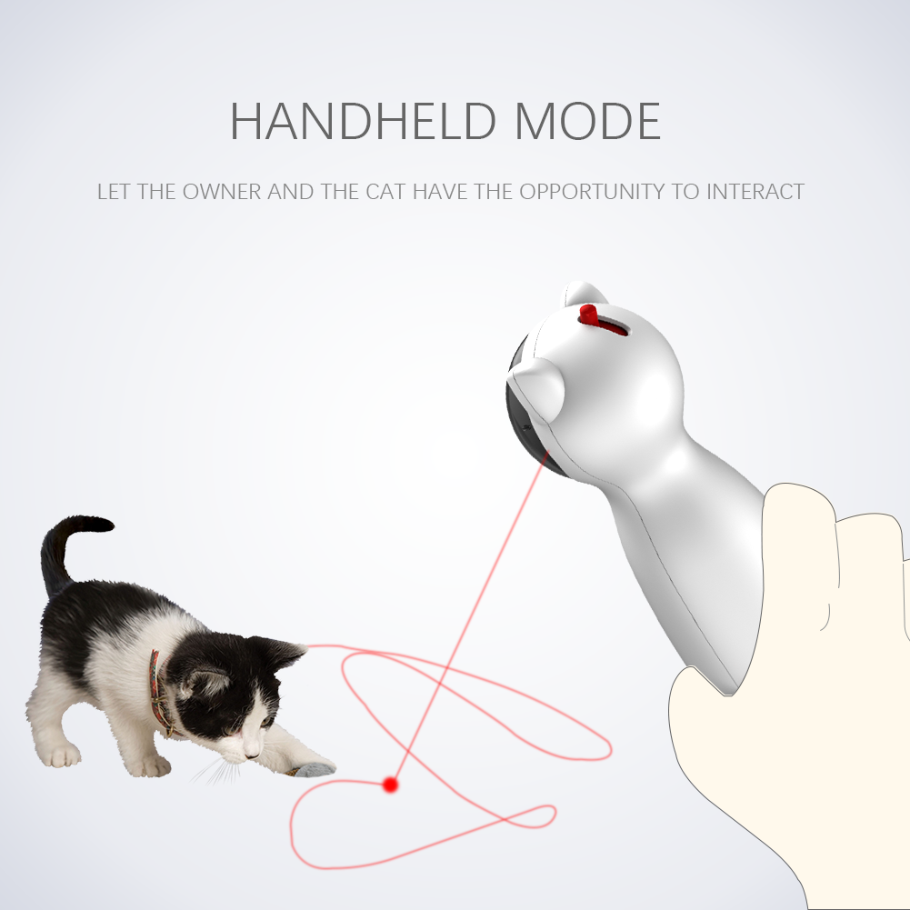 LED Laser Interactive Smart Cat Toy - Paw Toebeans