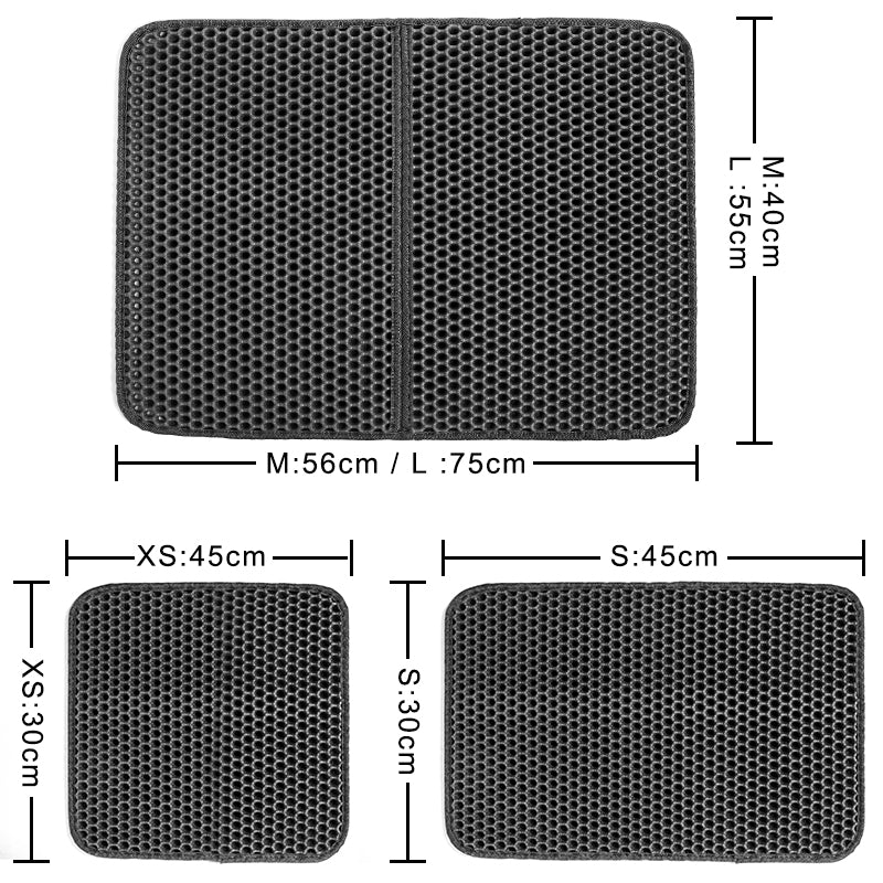 Waterproof EVA Double Layer Cat Litter Pad - Paw Toebeans