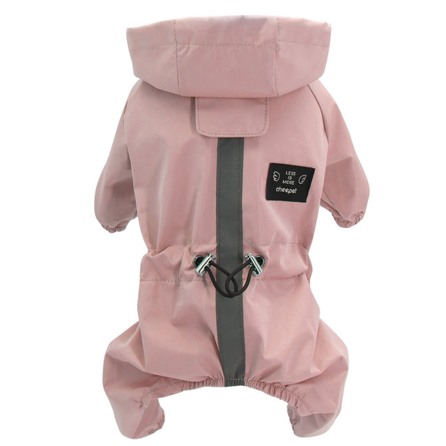 Reflective Dog Rain Coat Waterproof Coat - Paw Toebeans