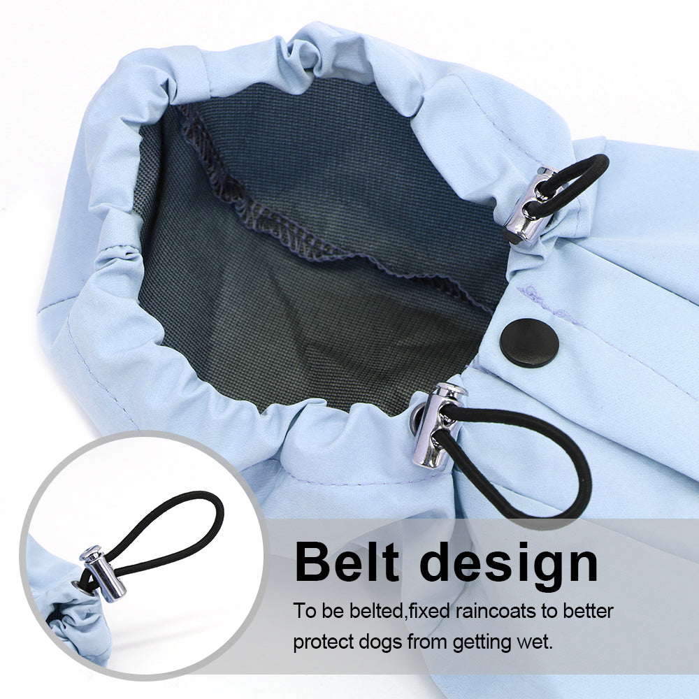 Reflective Dog Rain Coat Waterproof Coat - Paw Toebeans