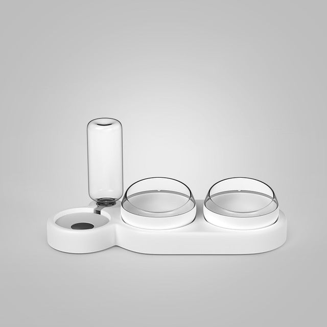 Automatic Double Feeder Bowl For Dog & Cat - Paw Toebeans