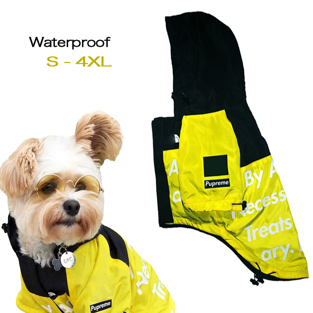 Dog Windproof Letter Hoodie - Paw Toebeans