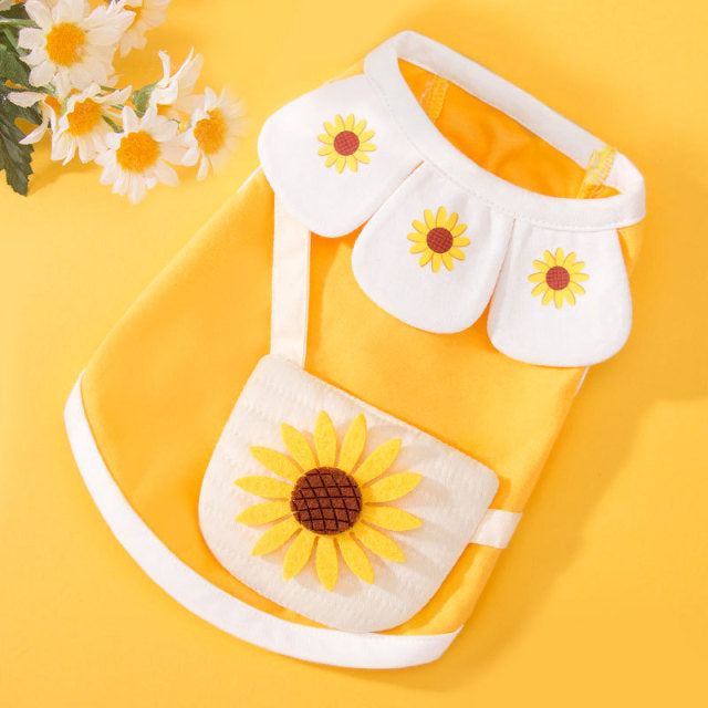 T-shirt Collar Satchel Pet Clothes - Paw Toebeans
