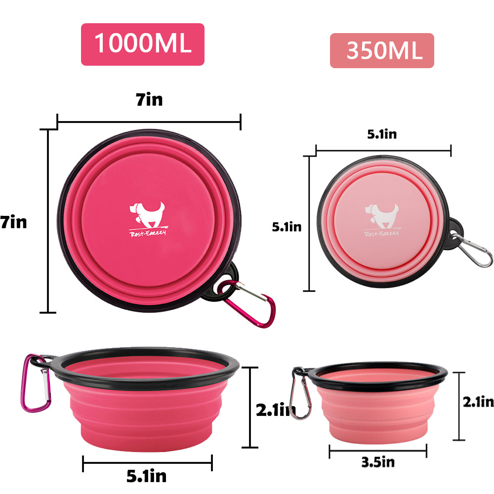 Collapsible Dog Bowl - Paw Toebeans