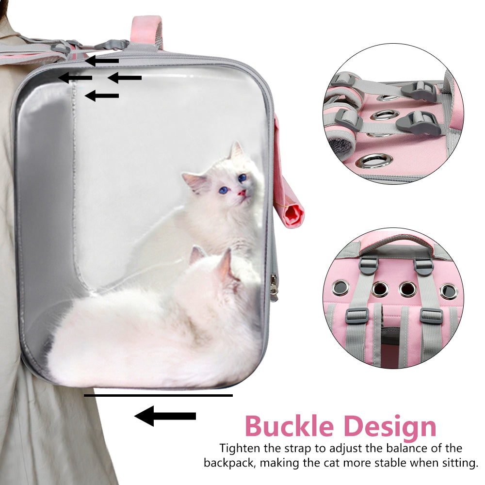 Breathable Outdoor Pet Backpack - Paw Toebeans