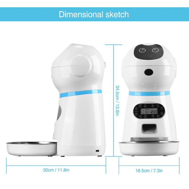 Smart Automatic Pet Feeder - Paw Toebeans