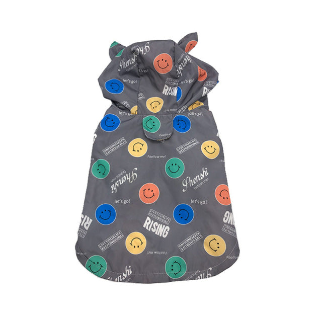 Fashion Pet Dog Raincoat - Paw Toebeans