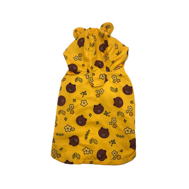 Fashion Pet Dog Raincoat - Paw Toebeans
