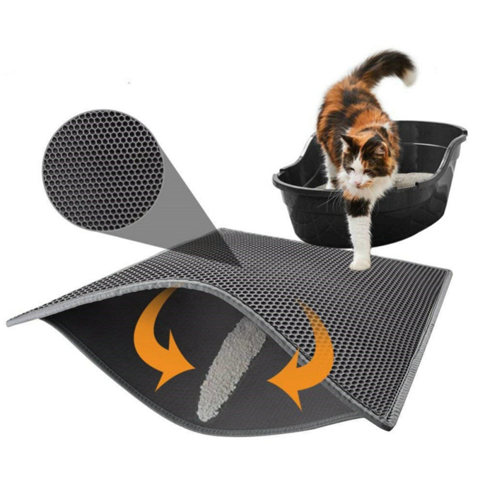 Waterproof EVA Double Layer Cat Litter Pad - Paw Toebeans
