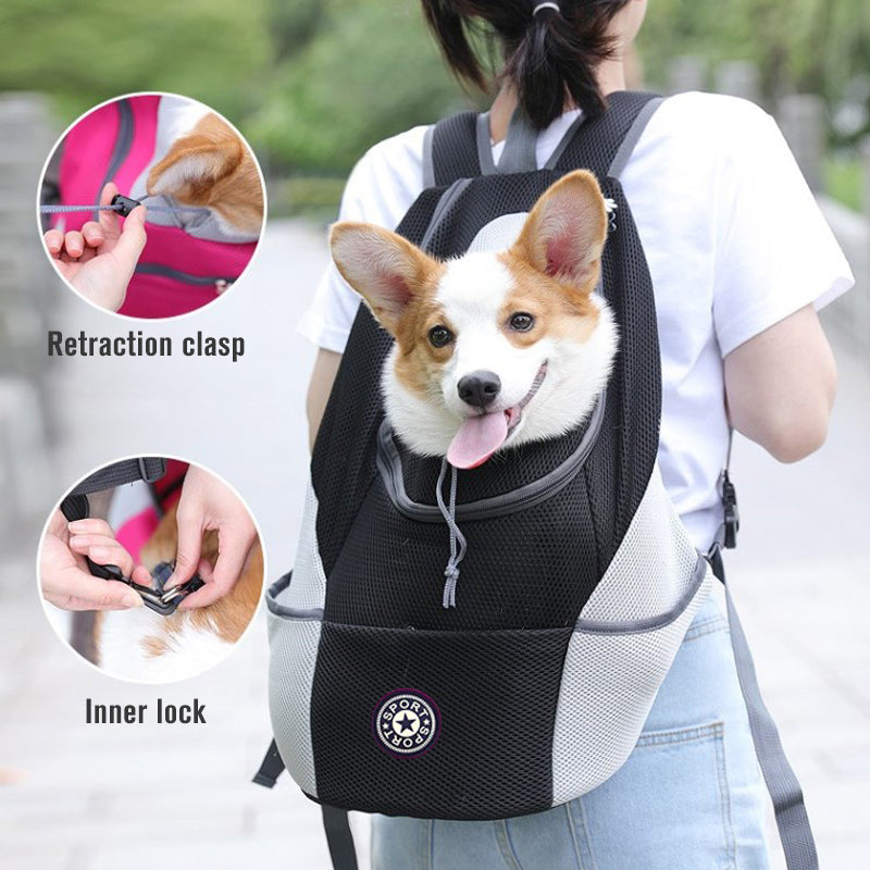 Portable Travel Outdoor Pet Backpack - Paw Toebeans