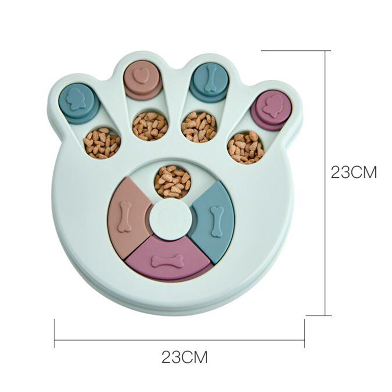 Dog Slow Feeder Puzzle Toy - Paw Toebeans