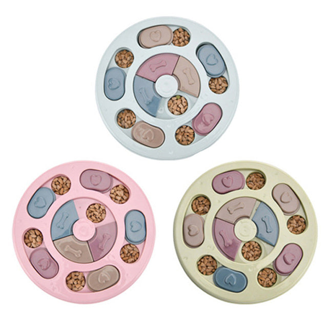 Dog Slow Feeder Puzzle Toy - Paw Toebeans