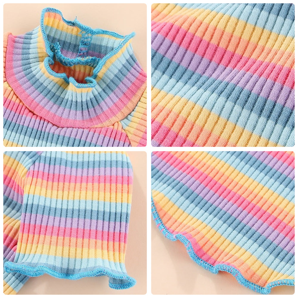 Color Stripes Puppy Vest Clothes - Paw Toebeans