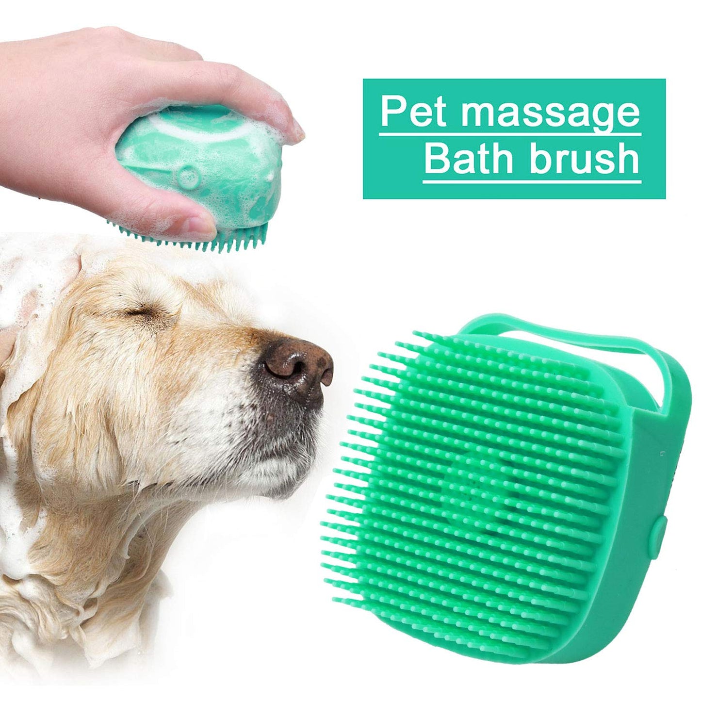 Pet Bath Brush - Paw Toebeans