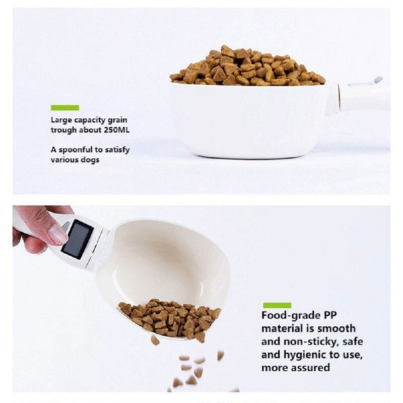 Measuring Scoop Cup Pet Food Scale - Paw Toebeans
