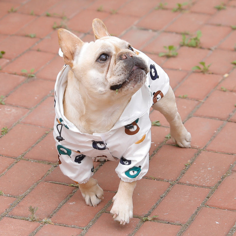 Fashion Pet Dog Raincoat - Paw Toebeans